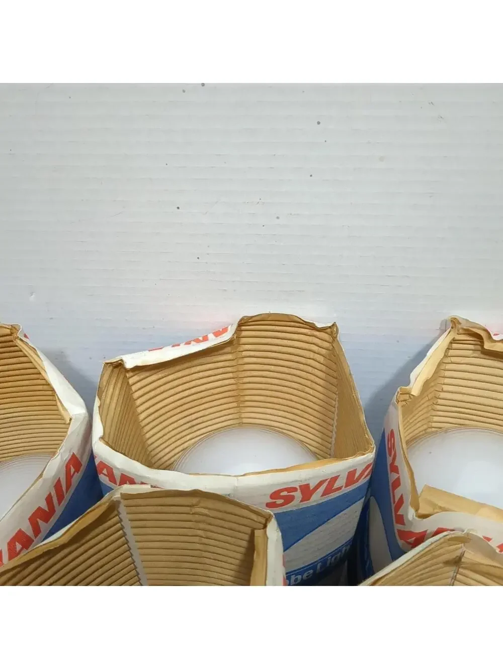 6 Nos Sylvania 40 Watt Globe  Soft White Light Bulbs Frosted
